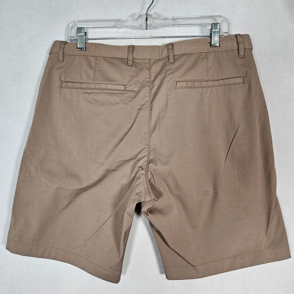 Theory Zaine Neoteric Men's 34 Flat Front Chino Short Summer Gorpcore Minimalist